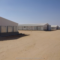 Poulailler moderne en structure d'acier galvanisé préfabriqué, garantie à vie, équipement automatique, ferme avicole, hangar à poulets