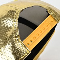 Casquette Snapback Unisexe 5 Panneaux Style Urbain avec Logo Dollar, Crâne Clouté et Embossage PU, Visière Plate, Réglable, Vente en Gros