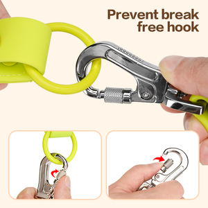 Hanyang 2023 guinzaglio per cani guinzaglio per animali domestici guinzaglio per cani di moda rivestito in PVC resistente e resistente per cani di taglia media - Product Image 4