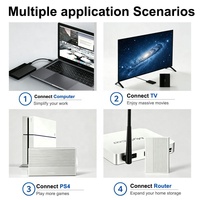 Pabrik Nandstor Grosir SSD Portabel Eksternal SSD USB-C 512GB 1TB 2TB Hard Disk Mobile Anti Guncangan untuk Laptop