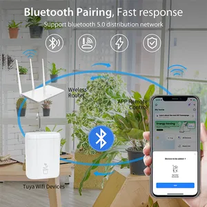 Wifi thông minh tự động hệ thống tưới nhỏ giọt Hẹn giờ bơm tưới nước Thiết bị điều khiển ứng dụng từ xa nhà thông minh cho sân vườn - Product Image 3