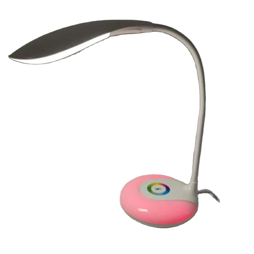 Guandong внутренняя уникальная настольная лампа с RGB-основанием и USB-зарядным устройством для цифровых устройств