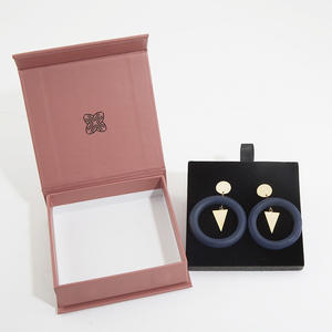 Caja de Cartón para Regalo de Joyería Pequeña para Mujer, con Logotipo Personalizado, para Viajes - Product Image 2