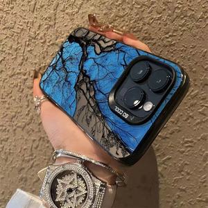 <span class=keywords><strong>Coque</strong></span> de téléphone personnalisée et dynamique avec motif <span class=keywords><strong>Ciel</strong></span> <span class=keywords><strong>Bleu</strong></span> et Arbres Séchés pour <span class=keywords><strong>Apple</strong></span> 17 Promax, conçue pour protéger le téléphone des chutes - Product Image 4