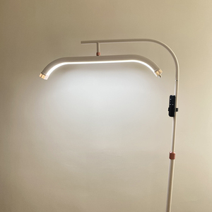 बाइकलर आधा अंगूठी एलईडी मेकअप टैटू कलाकारों बरौनी सौंदर्य सैलून के लिए चंद्रमा चलाओ प्रकाश भौं मंजिल दीपक कट्टर सौंदर्य प्रकाश - Product Image 2