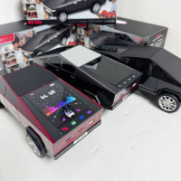 Haut-parleur de voiture MS-510 15W WS-580 Cybertruck, sans fil, portable, mini, RGB, prise USB Type-C, pour fêtes en extérieur, 1200mAh, IPX-6 5.3