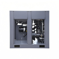 Compresor de Aire de Tornillo Rotativo Industrial Lubricado de 22kW con Motor y Tanque |   Estacionario 220V/380V