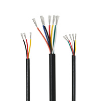 Câble blindé Awm 2464 VW-1 Vw 1 80C 300v 8 conducteurs 22awg 24awg 26awg 28 Awg 18awg 2 3 4 5 6 7 8 10 conducteurs Isolation PVC 2464