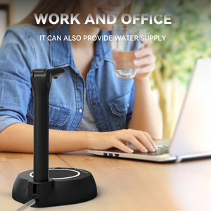 Household Portable Desktop Office Mini Smart Cold <b>Battery</b> Water Bottle <b>Pump</b> Dispenser Universal USB Charging Outdoor Use - Product Image 2