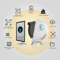 Nouveautés Analyseur de peau 3D IA, scanner facial à 10 spectres avec écran HD pour salon de beauté et usage domestique