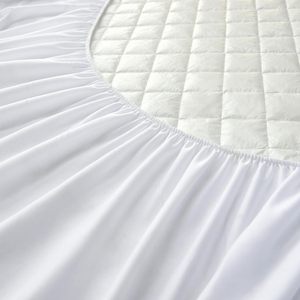 <strong>Mattress</strong> <strong>Protector</strong> White With <strong>Rubber</strong> Band/Fitted Style for Home - Product Image 3