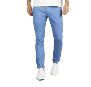Pantalons chino slim pour homme, coton de haute qualité, couleurs mélangées, design tendance printemps, directement de l'usine du Bangladesh - Product Image 4