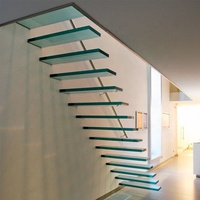 DAIYA — chaise de levage d'escalier avec balustrade en verre trempé