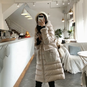 DOWN et REX RABBIT JACKET Nouvelle veste en duvet légère pour <span class=keywords><strong>femme</strong></span> - Product Image 4