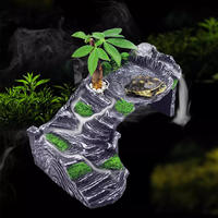 Accessoire pour tortue d'aquarium : Plateforme de repos et d'escalade en résine pour tortue, avec grotte cachette et marchepied, pour séchage au soleil et à l'eau.