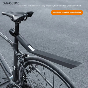 Garde-boue de vélo à dégagement rapide VTT garde-boue arrière pare-pluie avec <span class=keywords><strong>bandes</strong></span> réfléchissantes accessoires d'équitation en plein air pièce de vélo - Product Image 6