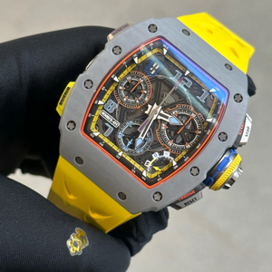 Reloj Mecánico Esqueleto RM65-01 al por Mayor – Correa de Goma, Cristal de Zafiro, Modelo de Diseño Exclusivo - Product Image 6