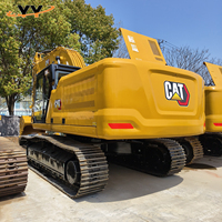 Б/у гидравлический экскаватор Caterpillar 336, 36 тонн, модель 2023 года, мощность 225 кВт, объем ковша 2,2 м³, в хорошем состоянии, продается.
