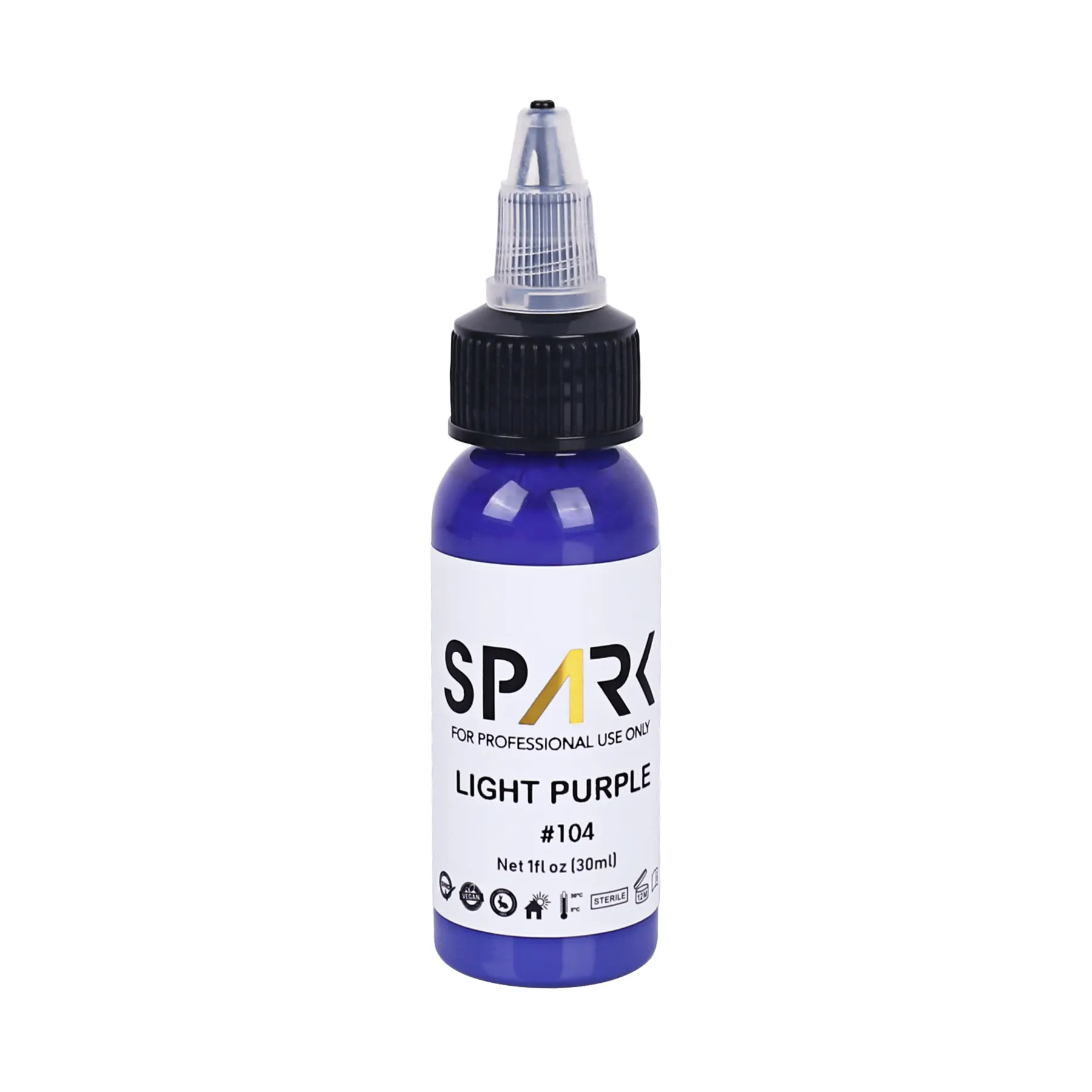 Spark Nhà cung cấp Tùy chỉnh cao cấp 30ml mỹ phẩm hữu cơ tự nhiên tốt nhất không độc hại sắc tố Tattoo Stencil mực