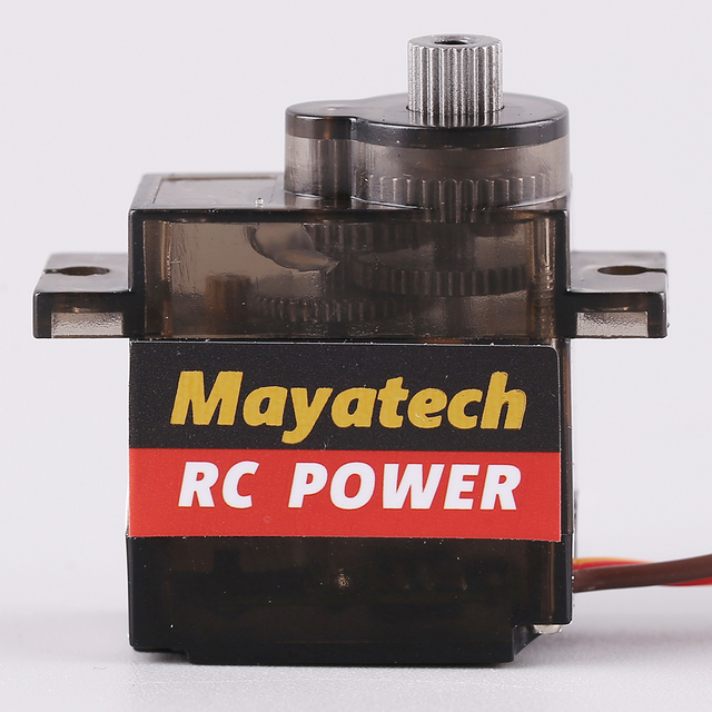 Mayatech MT08MAII Metal Gear Servo for Fixed-Wing Helicopter Trolley/Ship Model 14g High-Quality Motion Control Component
