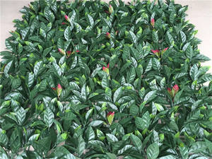 Panneau de clôture artificiel Anti-UV, 1 pièce, de haute qualité, clôture, feuilles de saucière, tapis à plantes mur - Product Image 5