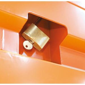 BETA - 022000240 Tronco de herramientas para patios de construcción, hecho de chapa-EAN 8014230782492 Cajas de Herramientas y Contenedores de Metal - Product Image 4