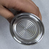 Manomètre à trois colliers en acier inoxydable, manomètre sanitaire à membrane, manomètre à trois colliers