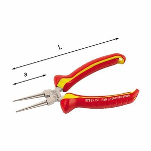 Alicates Aislados Usag 1000 V, 3 Pulgadas de Longitud de Mandíbula, Acero al Cromo Vanadio, Grado Industrial, Mango Naranja - Product Image 1