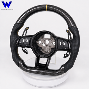 Fornitore Diretto di Volanti in Fibra di Carbonio Nuovi di Zecca e di Alta Qualità per <span class=keywords><strong>Volkswagen</strong></span> BORA, CADDY, GOLFGTD, GOLFGTI, JETTA, <span class=keywords><strong>POLO</strong></span> - Product Image 2