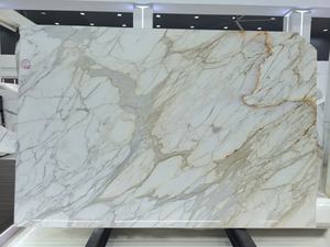 فاينز ذهبية كالاكاتا فريدة من نوعها إيطالية مصقول مقطوع بالحجم لمطبخ الفيلا والحمام الخارجي الداخلي المخصص - Product Image 5