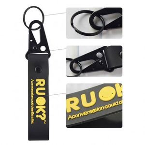 <b>Custom</b> Keychains in Bulk Logo Soft Rubber <b>Key</b> Chain Wristlet Personalized Design 3D Wrist <b>Custom</b> Keychain - Product Image 3