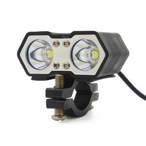 2000lm 2X <span class=keywords><strong>Cree</strong></span> 20W <span class=keywords><strong>LED</strong></span> đầu đèn phía trước xe máy ánh sáng 2led EAGLE ánh sáng Sương Mù Ánh sáng xử lý thanh phù hợp cho xe máy - Product Image 2