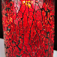 Fabriqué en Chine, lampes de table en verre millefiori faites à la main