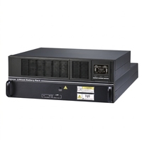 Alimentation sans interruption (ASI) monophasée au lithium 1-6 kVA avec batterie externe LiFePO4 pour systèmes réseau, applications télécoms/servidores/centres de données