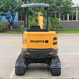 รถขุดขนาดเล็ก SHANTUI SE26SR แบบหางสั้น น้ำหนัก 2.6 ตัน แบบซีโรสวิง พร้อมสายเบรกเกอร์ - Product Image 5