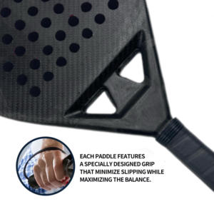 Venta profesional de fábrica, raqueta de Pádel suave roja EVA para tenis de playa, raqueta de Pádel de tenis de tamaño personalizado duradero con logotipo deportivo - Product Image 5