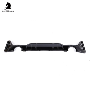 ABS brillo negro difusor M Tech parachoques trasero brillo difusor labio para BMW 3 Series G20 LCI <span class=keywords><strong>2023</strong></span> + - Product Image 6