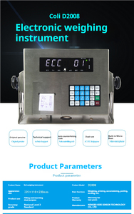 Màn hình hiển thị cân xe tải Keli D2008, màn hình LED lớn cho cầu cân Keli - Product Image 6