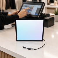 Layar Sentuh Inframerah 17 19 Inci dengan Kaca Tempered, Respon Cepat, Bebas Driver, USB Plug and Play