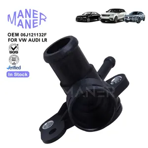 MANER Cooling System 06J121132F 06J121132G manufacture Water Coolant Hose Connector For VW Golf Jetta MK5 6 Tiguan Audi Q3 2.0T