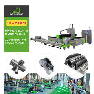 Machine de découpe laser fibre CNC métallique 12 kW 1500W 2000W 3000W 4000W 6000W pour tôles et plaques en acier au carbone, acier inoxydable et aluminium - Product Image 1