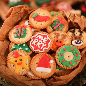 <span class=keywords><strong>Galletas</strong></span> Decoradas con Azúcar Glaseada para Fiestas Navideñas, <span class=keywords><strong>Galletas</strong></span> Americanas de Jengibre para Niños - Product Image 2