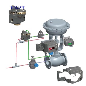 อุปกรณ์เพิ่มความดัน Emerson 2625 พร้อมตัวควบคุมตำแหน่ง DVC6200 และระบบควบคุมแบบจีน OEM - Product Image 1