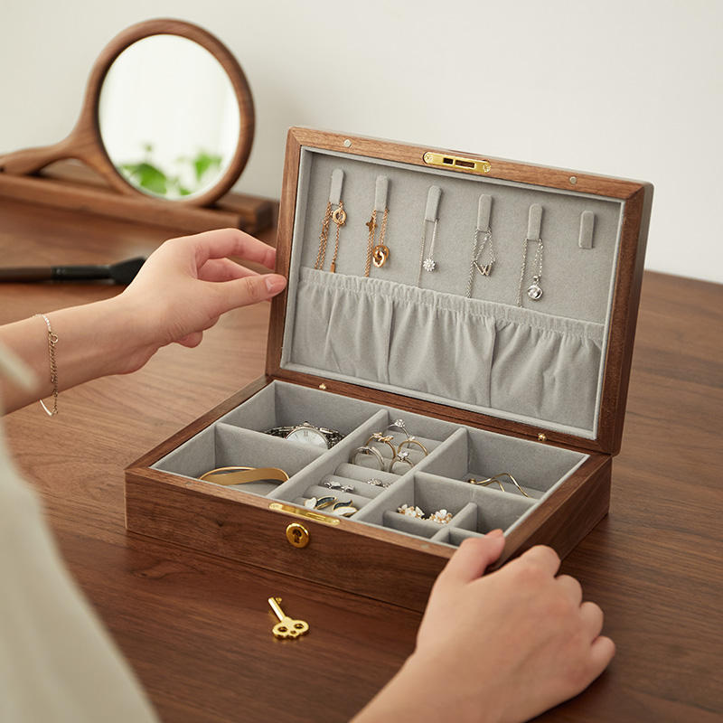Wooden Jewelry Boxes for Women Elegant Functional