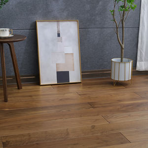 Teclic 2024 Planchers de bois massif en <span class=keywords><strong>noyer</strong></span> noir <span class=keywords><strong>américain</strong></span> Planches de bois de qualité pour l'intérieur Surface lisse Plancher de bois dur Maison Cuisine - Product Image 1
