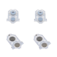 Pièces de réparation pour manette de jeu L1 R1 L2 R2, tampons en caoutchouc conducteur en silicone pour manette PS4 JDS-030, bouton en caoutchouc - Pad