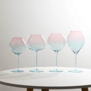 Verre à vin rouge haut de gamme ultra-fin, verre à Bourgogne, verre à vin rouge dégradé Highball - Product Image 2