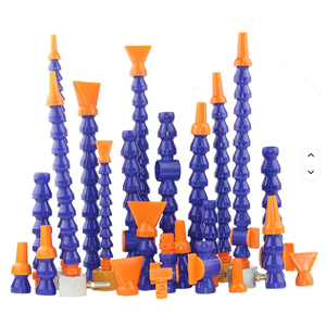 Wholesale 1/4 Inch Adjustable Plastic <b>Flexible</b> Coolant <b>Hose</b> <b>Pipe</b> For CNC Milling Machine Oil Cooling System With Round Nozzle - Product Image 1