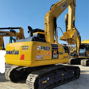 Performances stables et fonctionnement confortable Komatsu 160 Excavatrice sur chenilles d'occasion PC160 Excavatrice PC160-7 d'occasion - Product Image 2