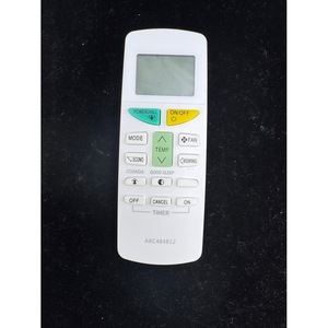 Télécommande de climatiseur EEL ARC470A11, modèle blanc, étanche, de luxe, chaud/froid - Product Image 2
